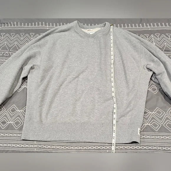 Reigning Champ Athletic Wear Grey Crewneck Sweatshirt Size Small - Picture 4 of 5